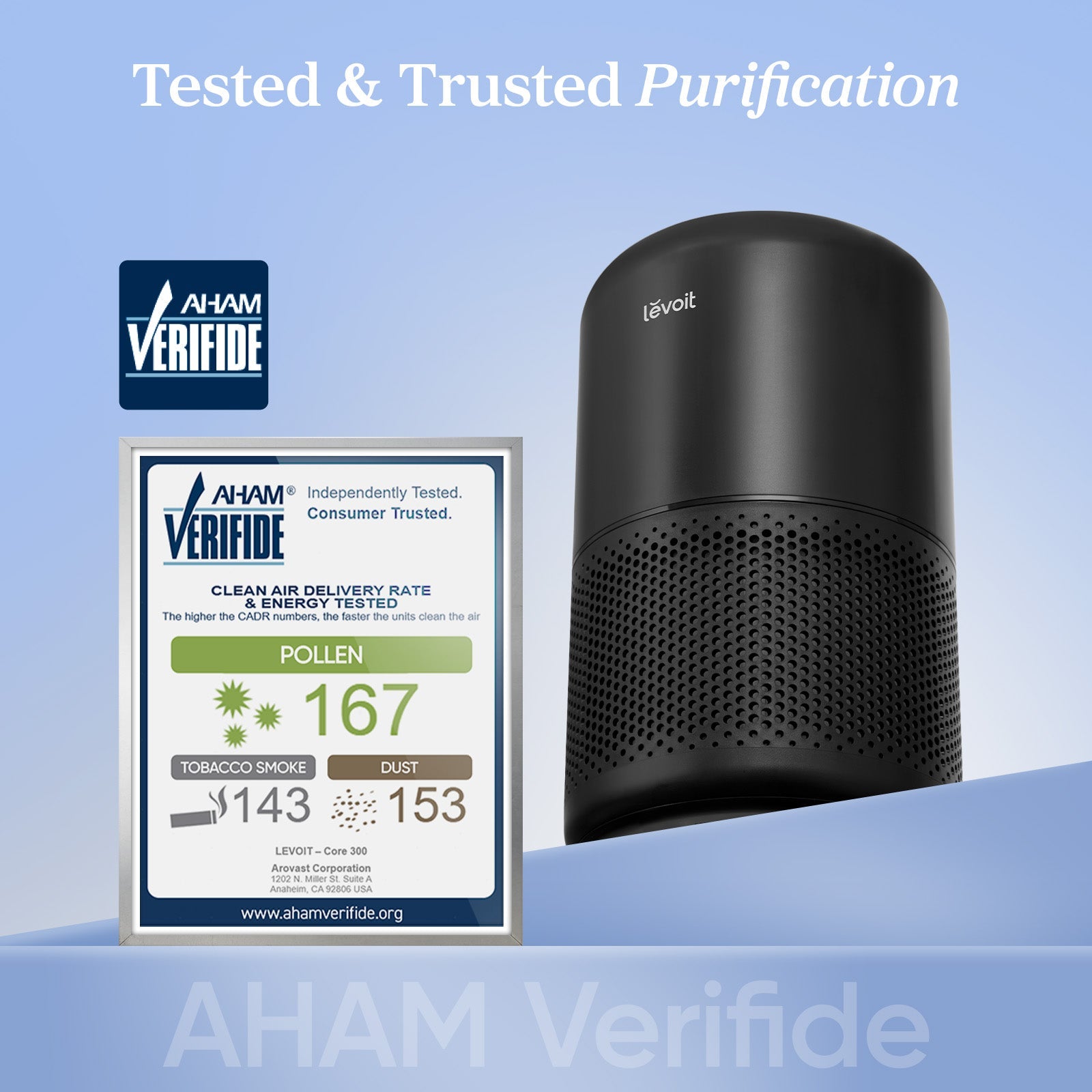 purificador de aire levoit core 300-p negro