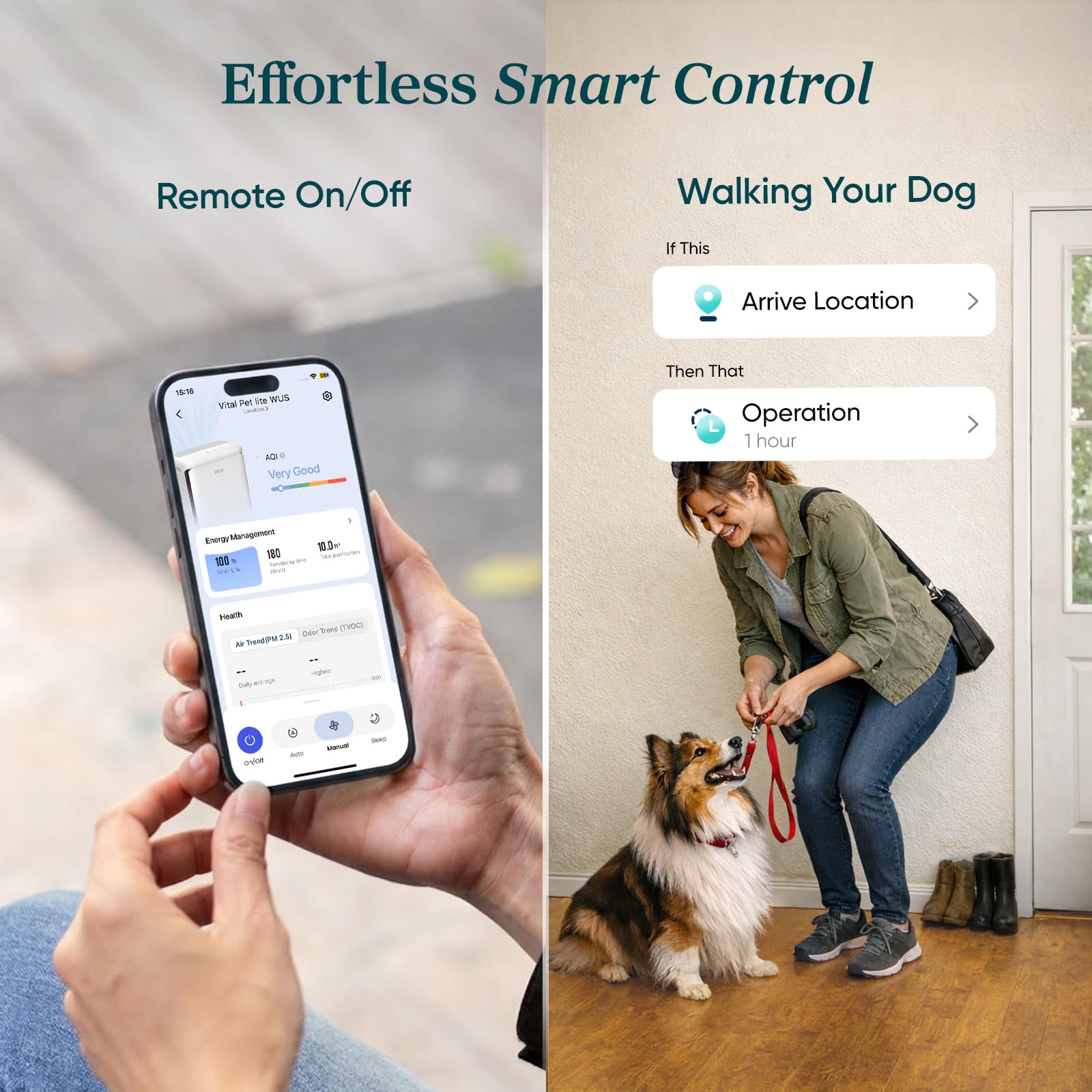purificador de aire levoit vital pet para mascotas