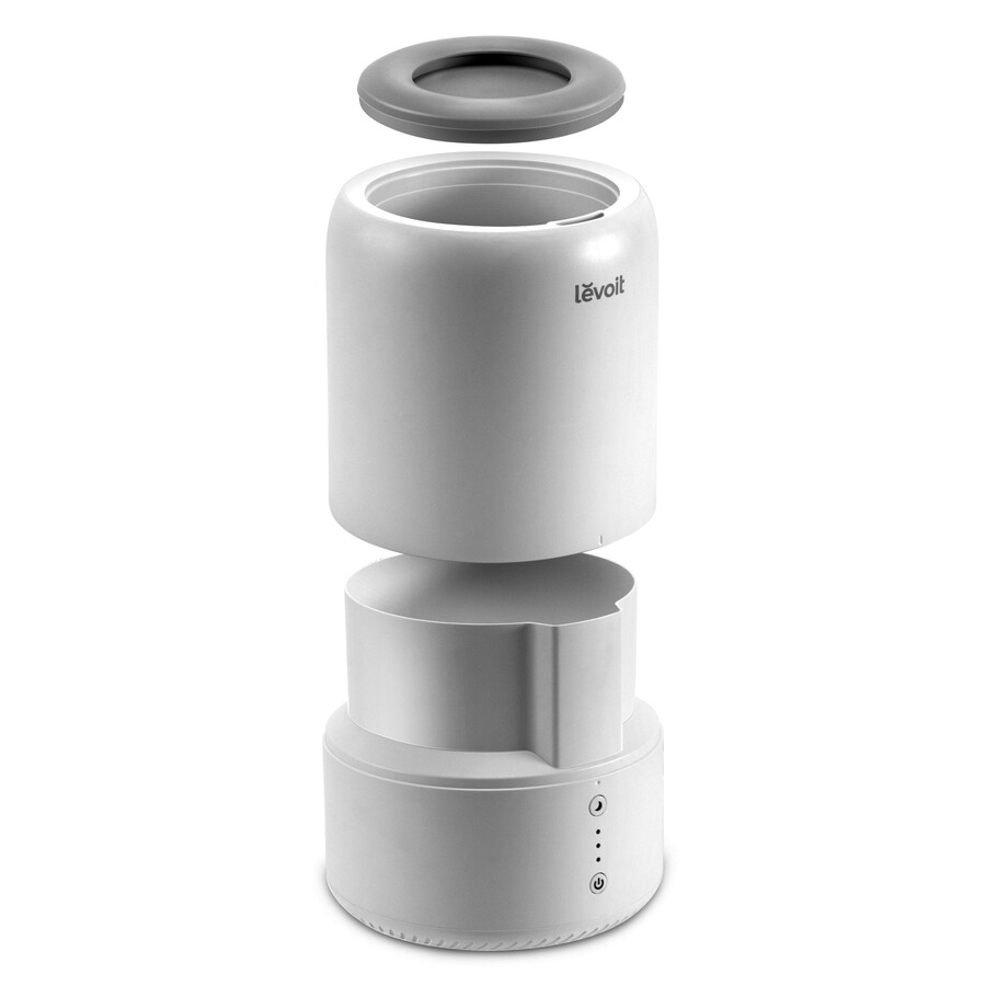 humidificador y difusor ultrasónico de vapor frío de llenado superior dual 100 2 en 1