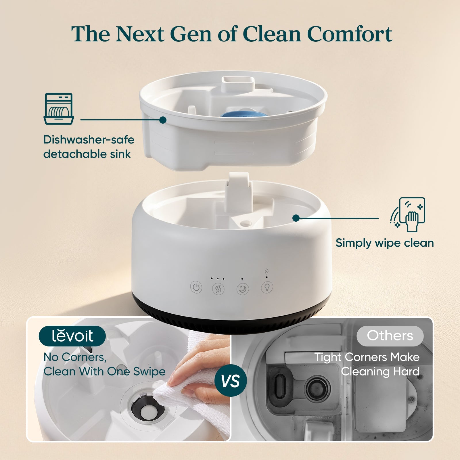 humidificador levoit neoclassic 450