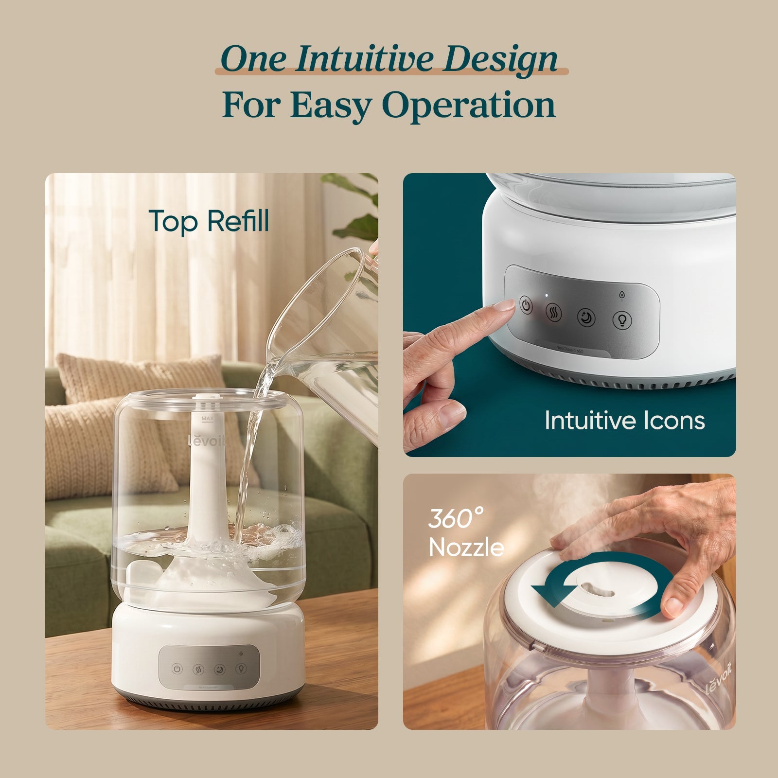 humidificador neoclassic 650