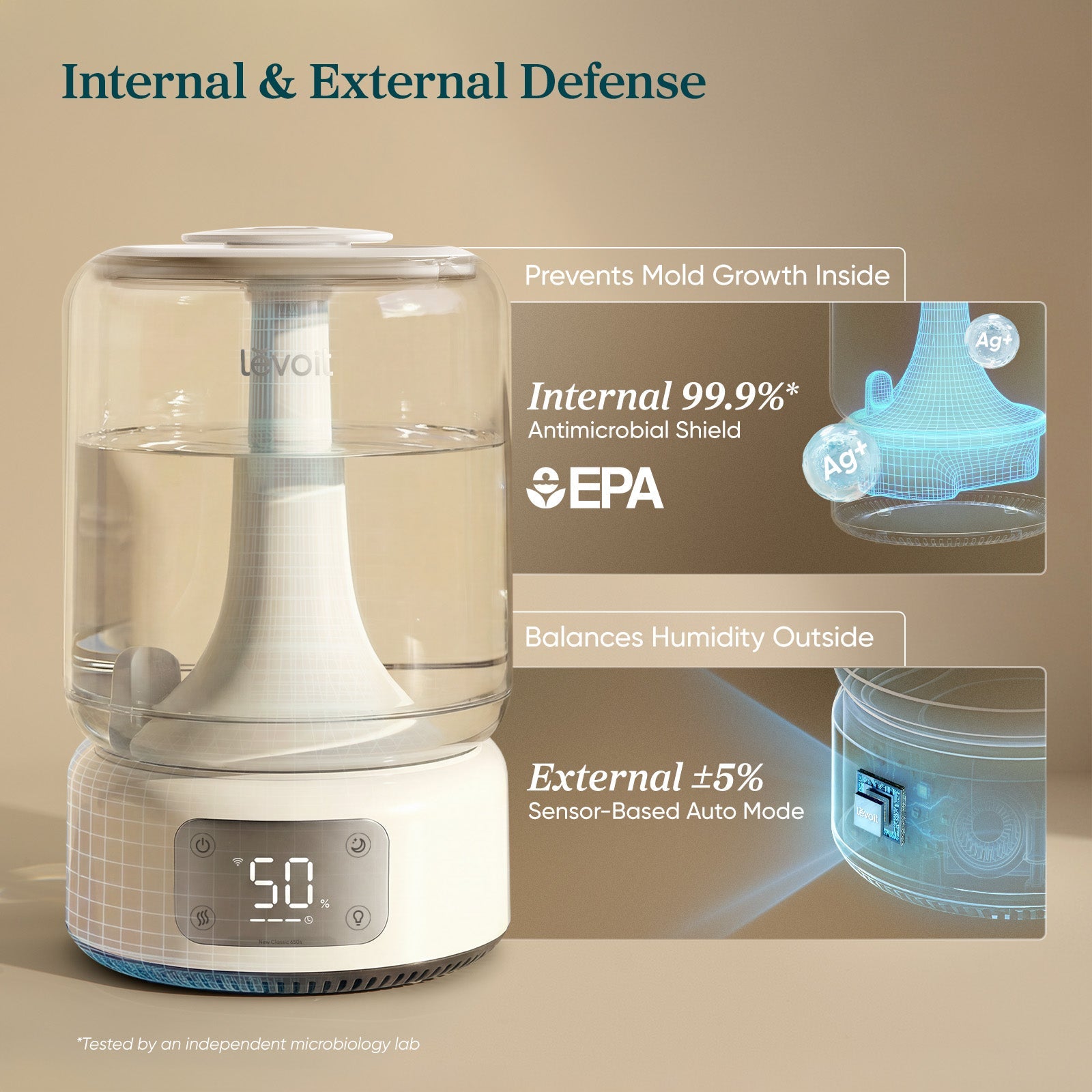 humidificador inteligente neoclassic 650s