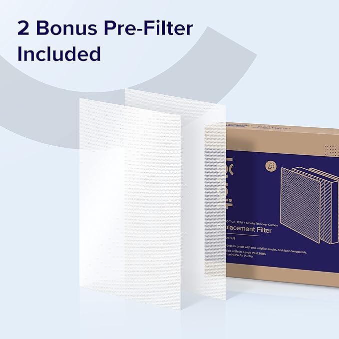 filtro de carbón de repuesto para extractor de humo vital 200s