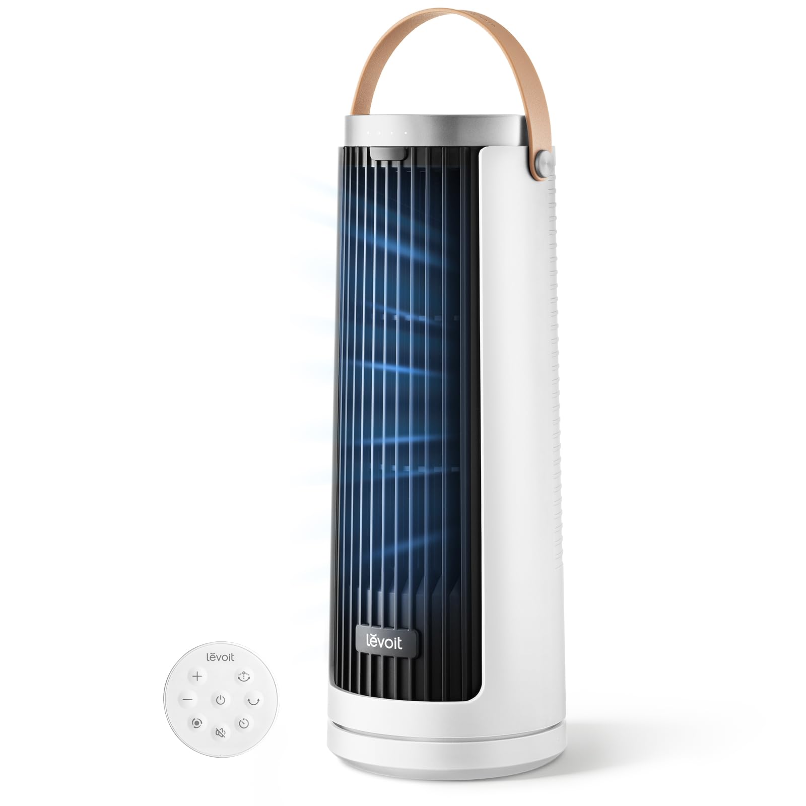 ventilador de torre de escritorio portátil levoit windi mini