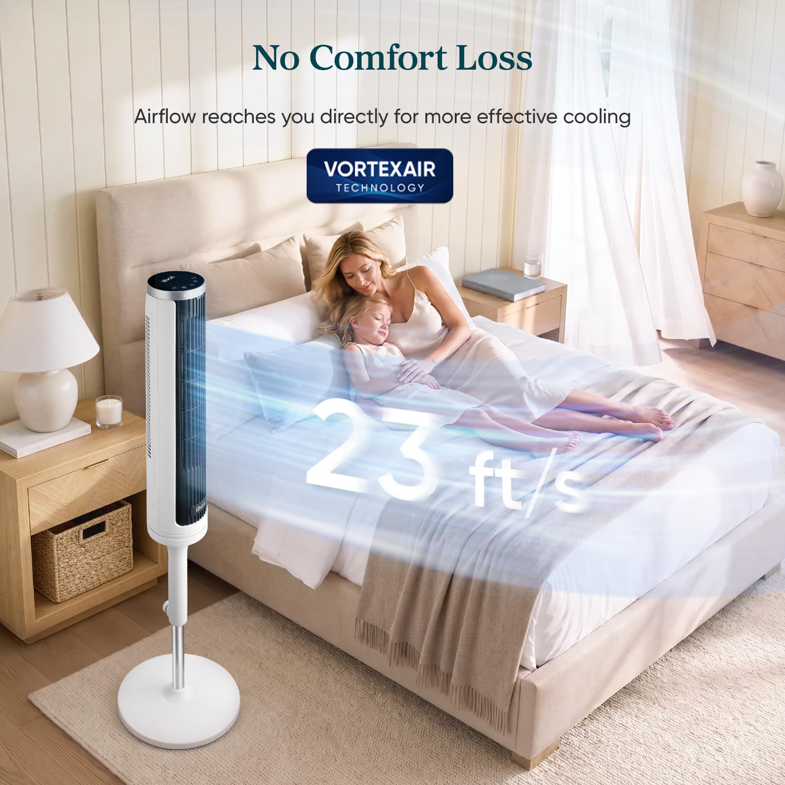 ventilador de pie levoit windi lift